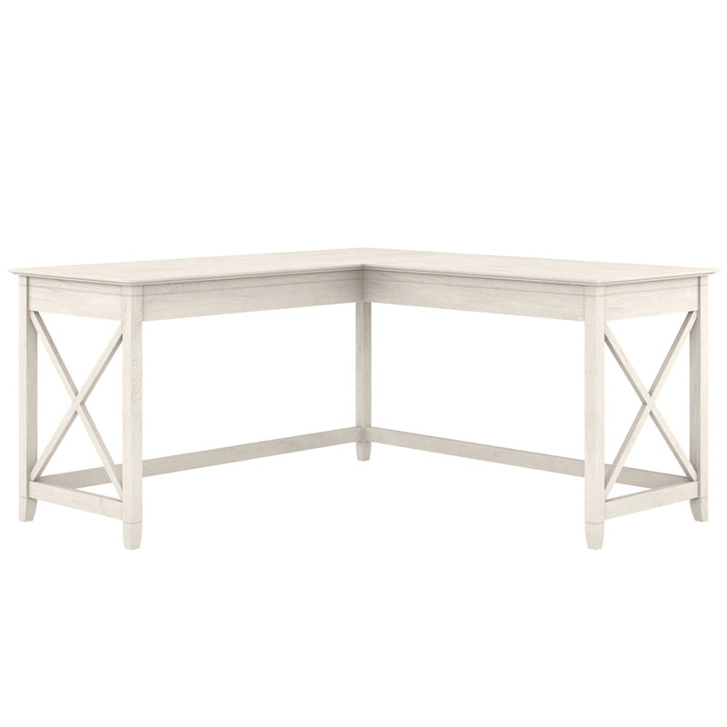 Bureau d'angle en L de 60 W pour bureau à domicile