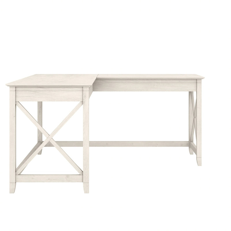 Bureau d'angle en L de 60 W pour bureau à domicile