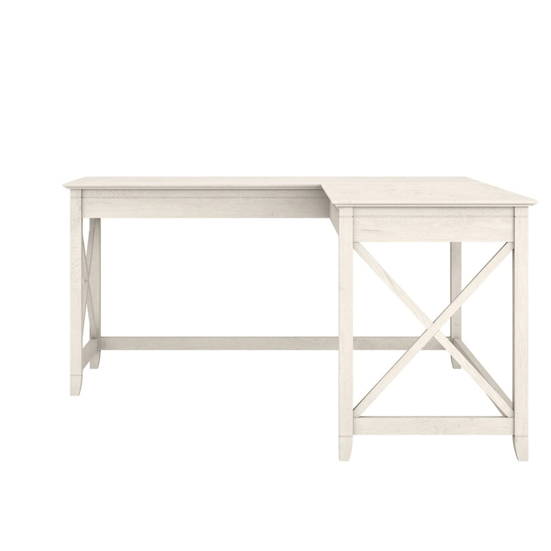 Bureau d'angle en L de 60 W pour bureau à domicile