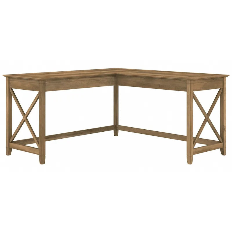 Bureau d'angle en L de 60 W pour bureau à domicile