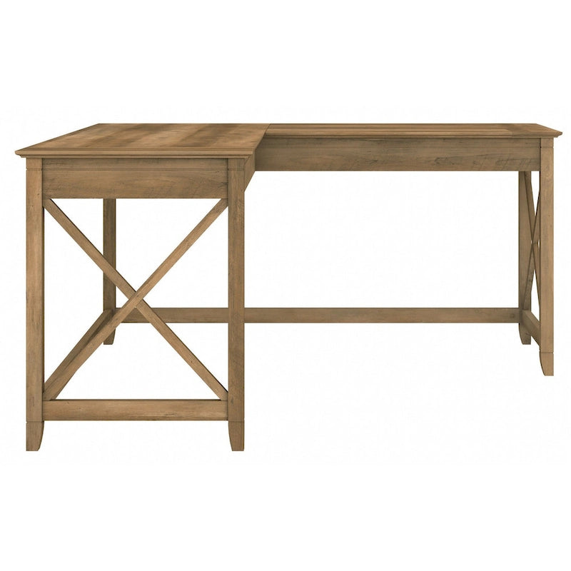 Bureau d'angle en L de 60 W pour bureau à domicile