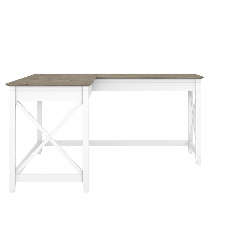Bureau d'angle en L de 60 W pour bureau à domicile