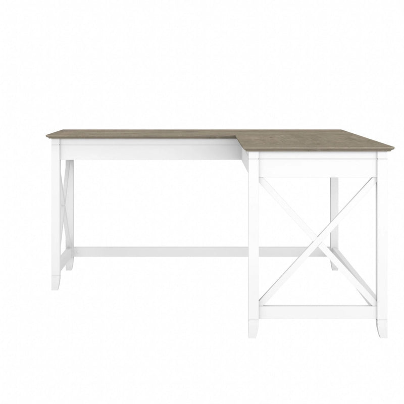 Bureau d'angle en L de 60 W pour bureau à domicile