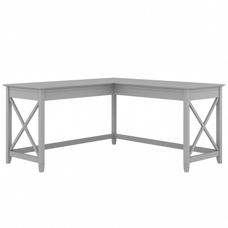 Bureau d'angle en L de 60 W pour bureau à domicile
