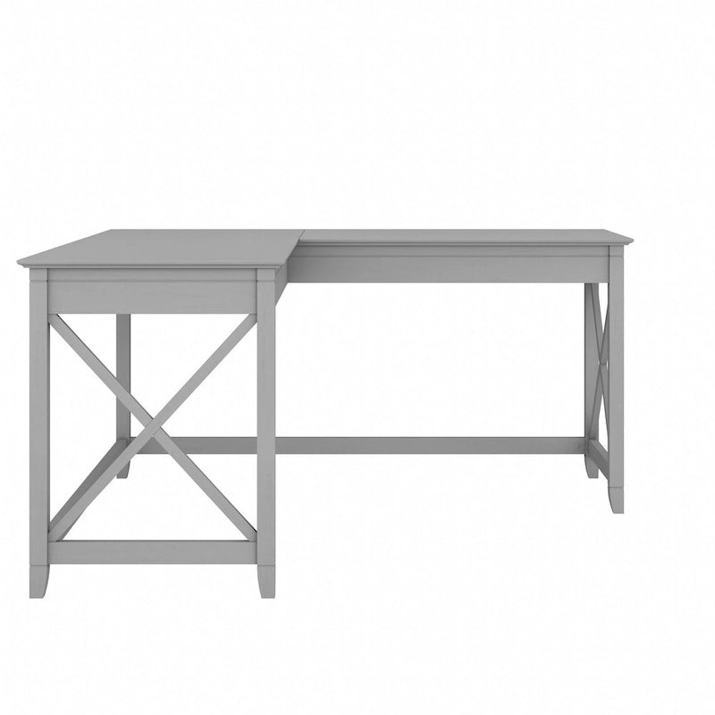 Bureau d'angle en L de 60 W pour bureau à domicile