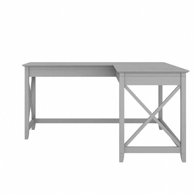 Bureau d'angle en L de 60 W pour bureau à domicile