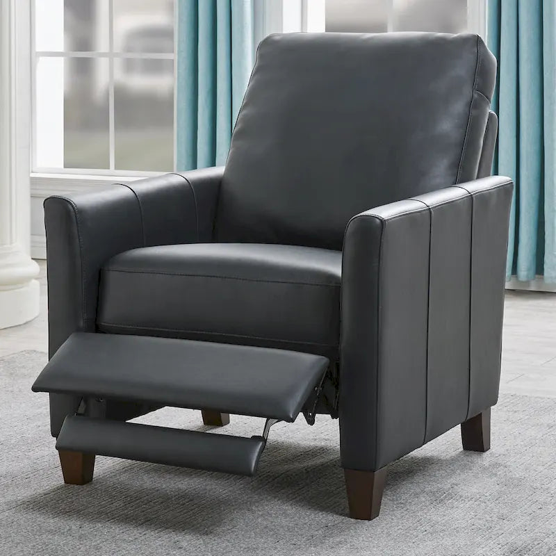 Fauteuil inclinable moderne en similicuir