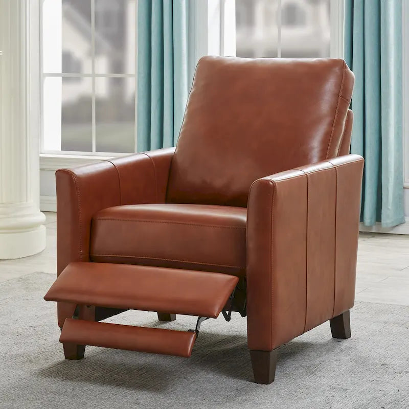 Fauteuil inclinable moderne en similicuir