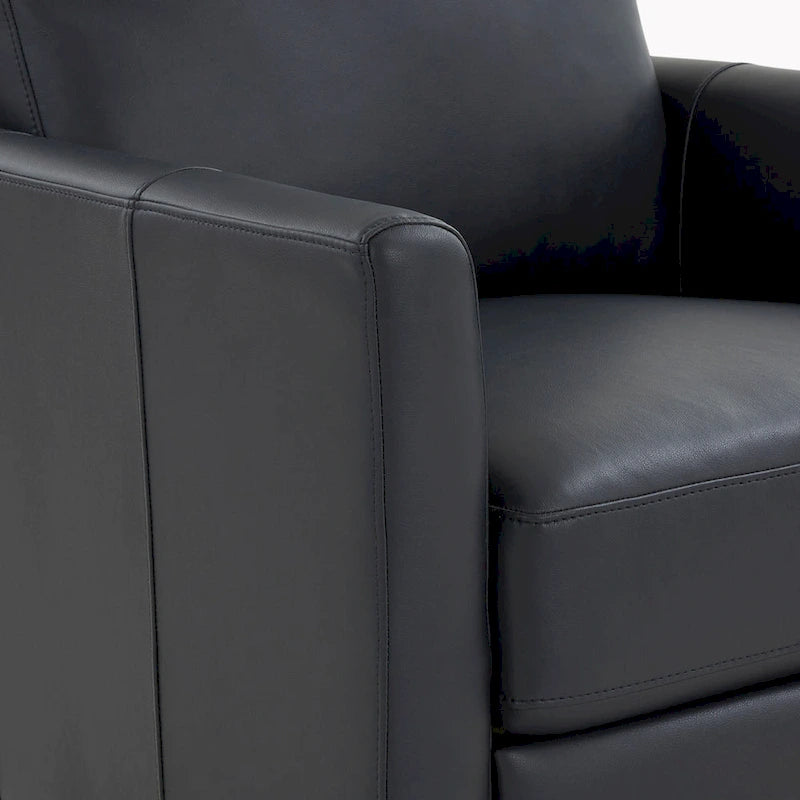 Fauteuil inclinable moderne en similicuir