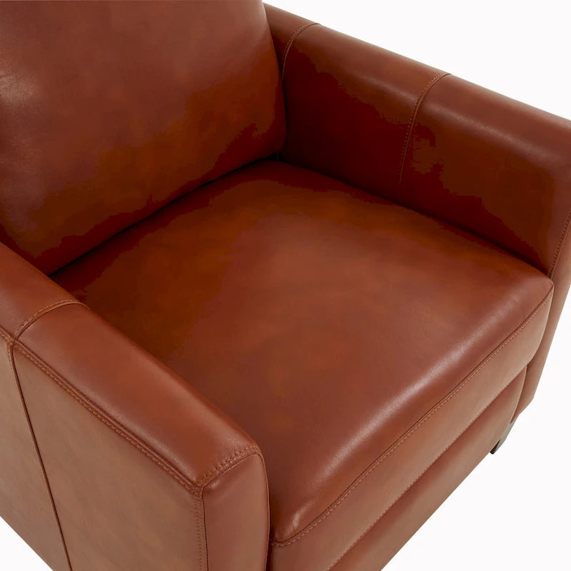 Fauteuil inclinable moderne en similicuir