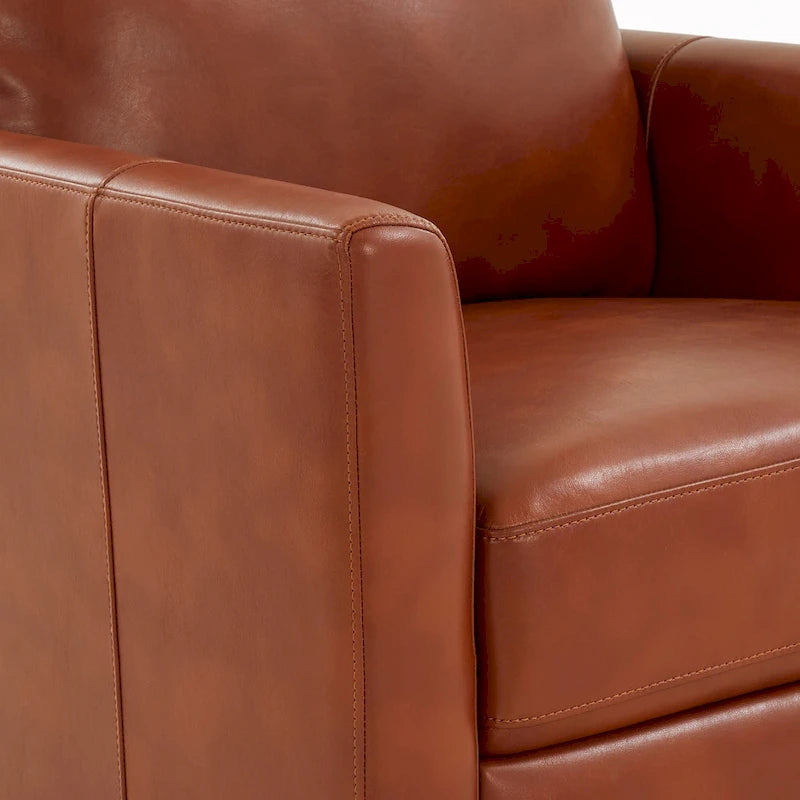 Fauteuil inclinable moderne en similicuir