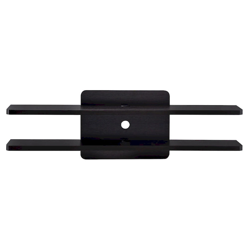 Étagères murales modernes de 152 cm pour console TV à 2 niveaux
