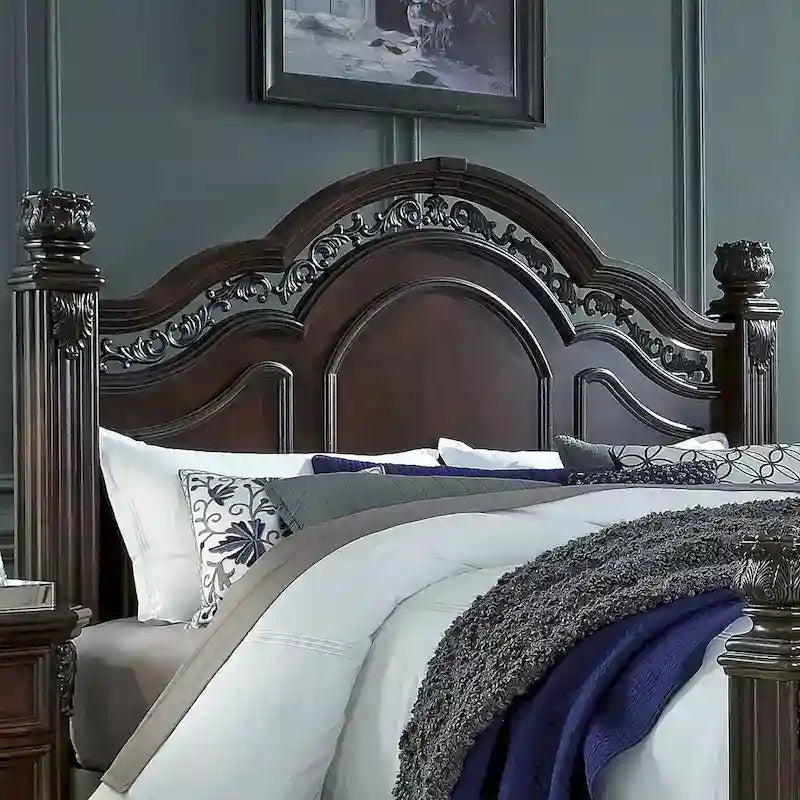 Tête de lit King Cognac