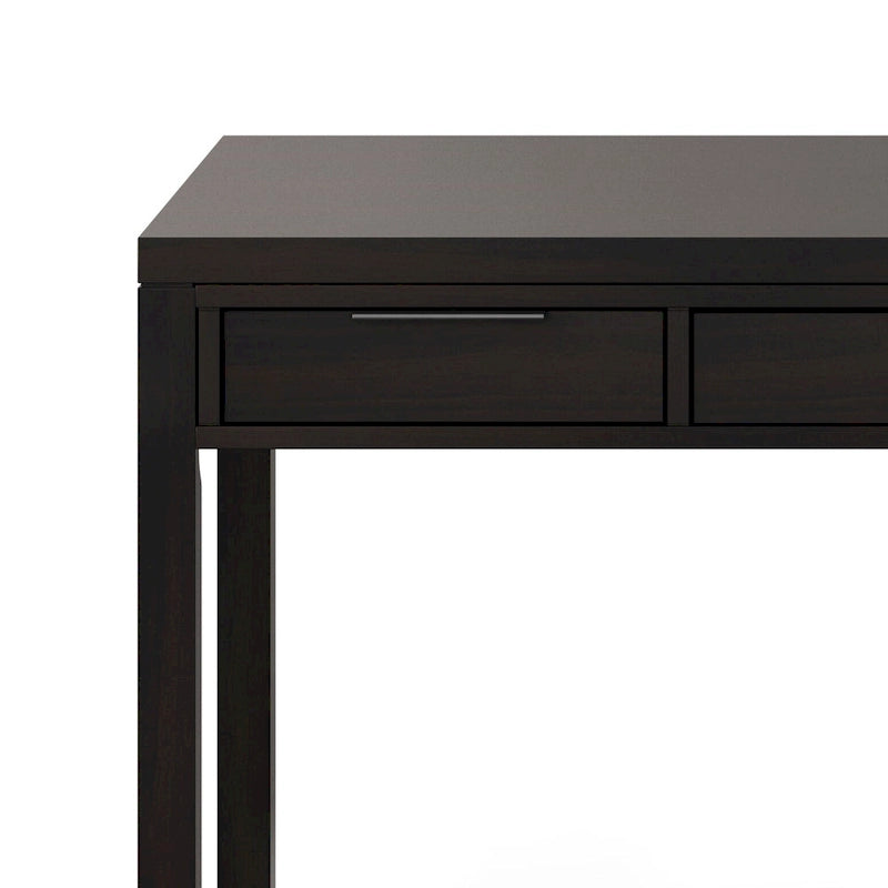 Bureau contemporain en bois massif de 152 cm de large