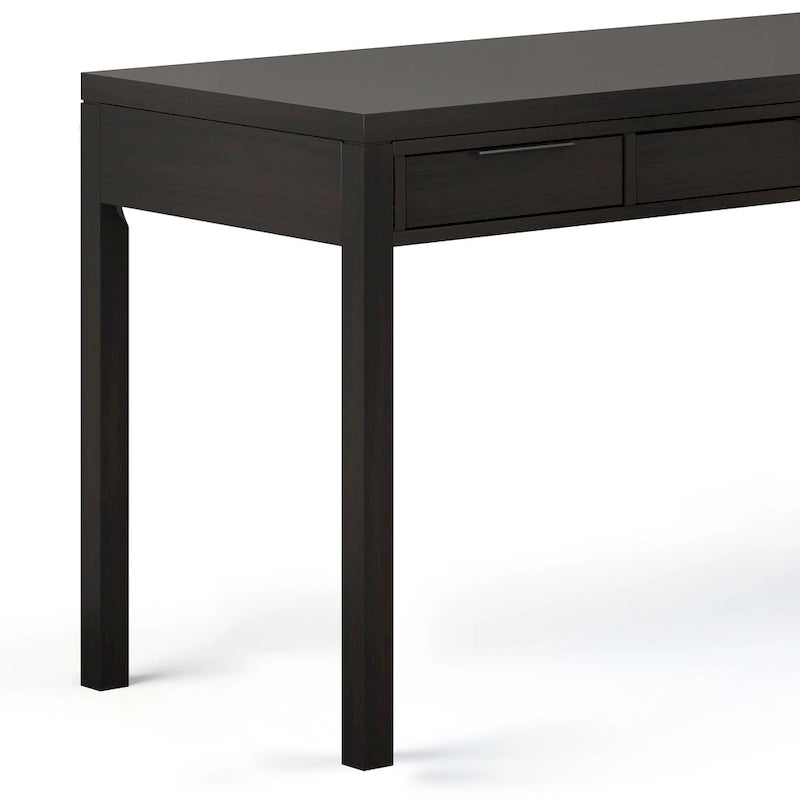 Bureau contemporain en bois massif de 152 cm de large
