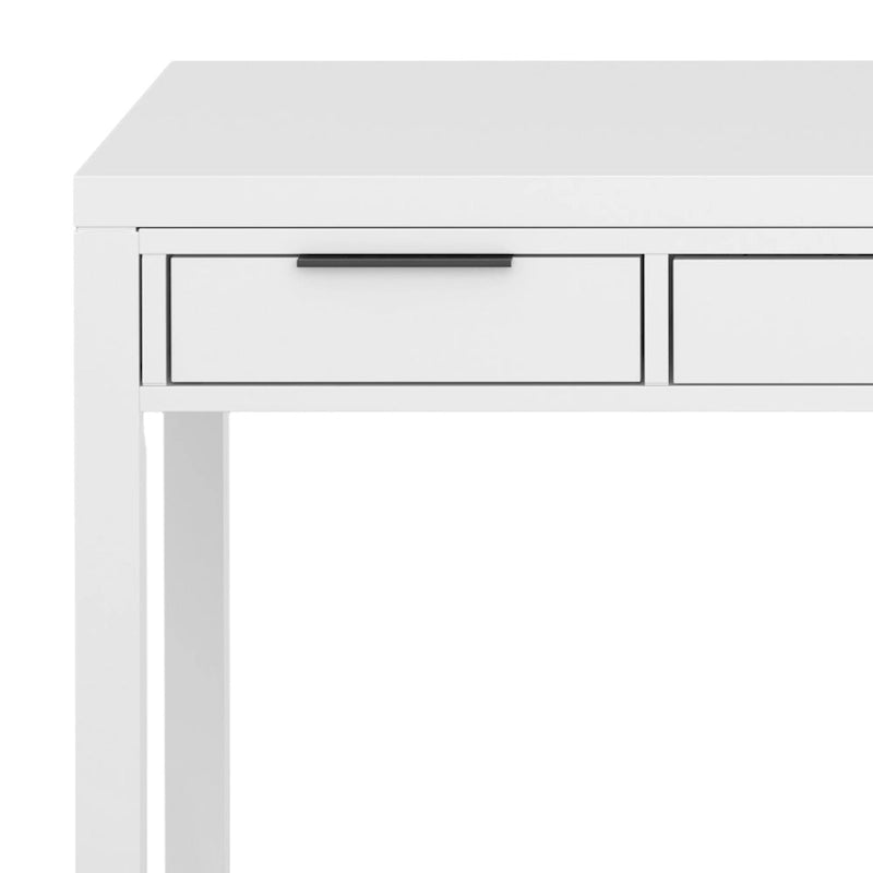 Bureau contemporain en bois massif de 152 cm de large