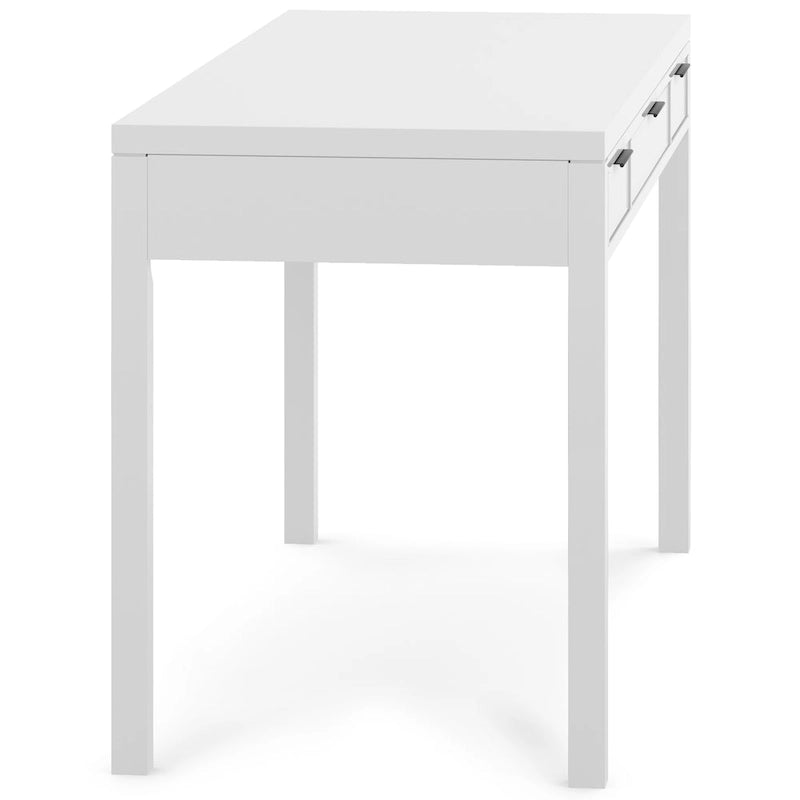 Bureau contemporain en bois massif de 152 cm de large