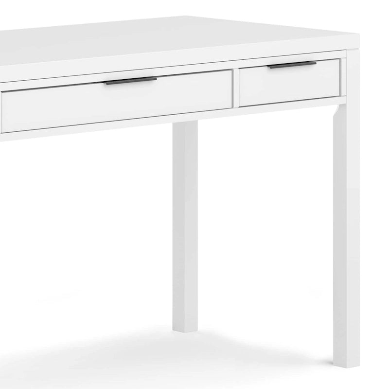 Bureau contemporain en bois massif de 152 cm de large