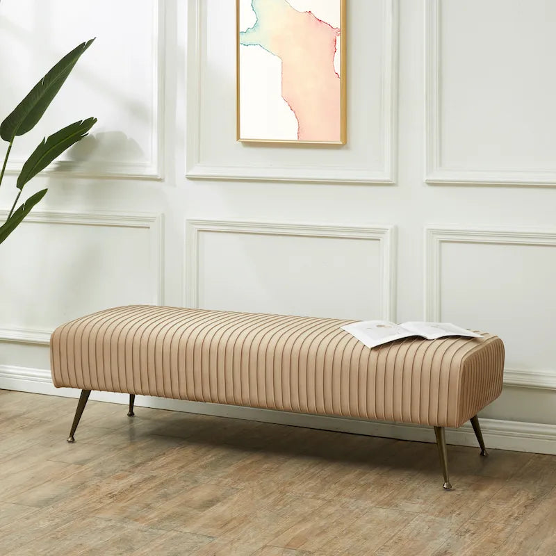Banc rembourré - 60Wx21Px18H