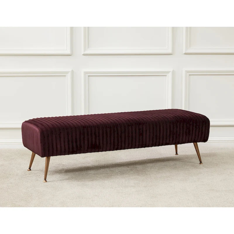 Banc rembourré - 60Wx21Px18H