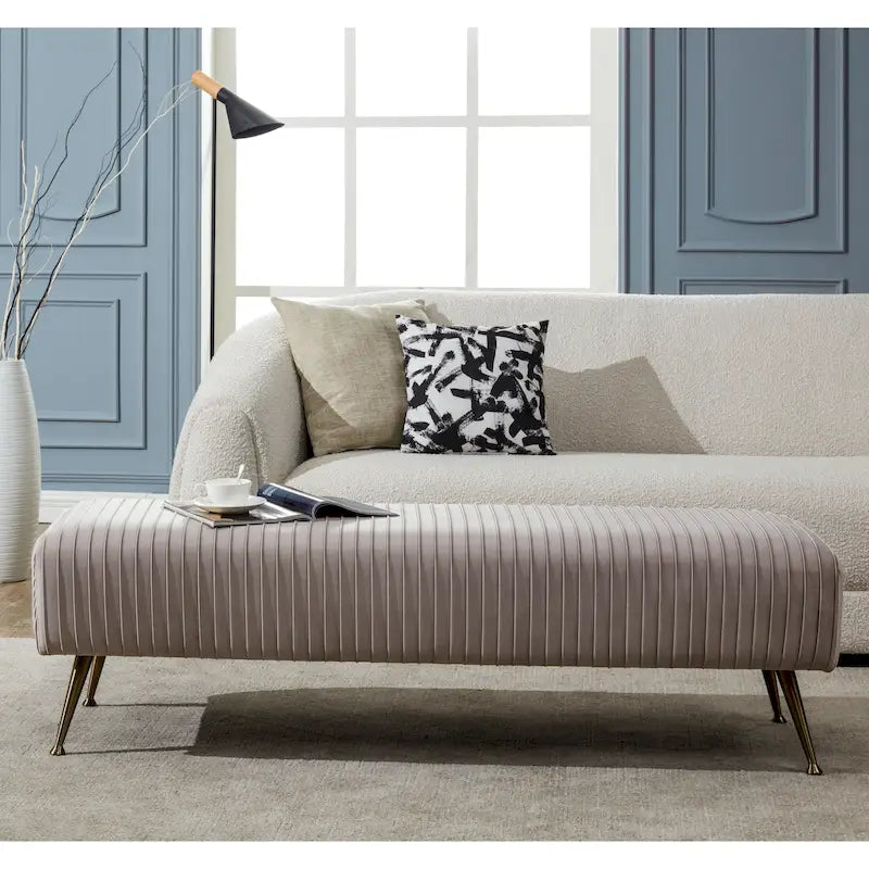 Banc rembourré - 60Wx21Px18H