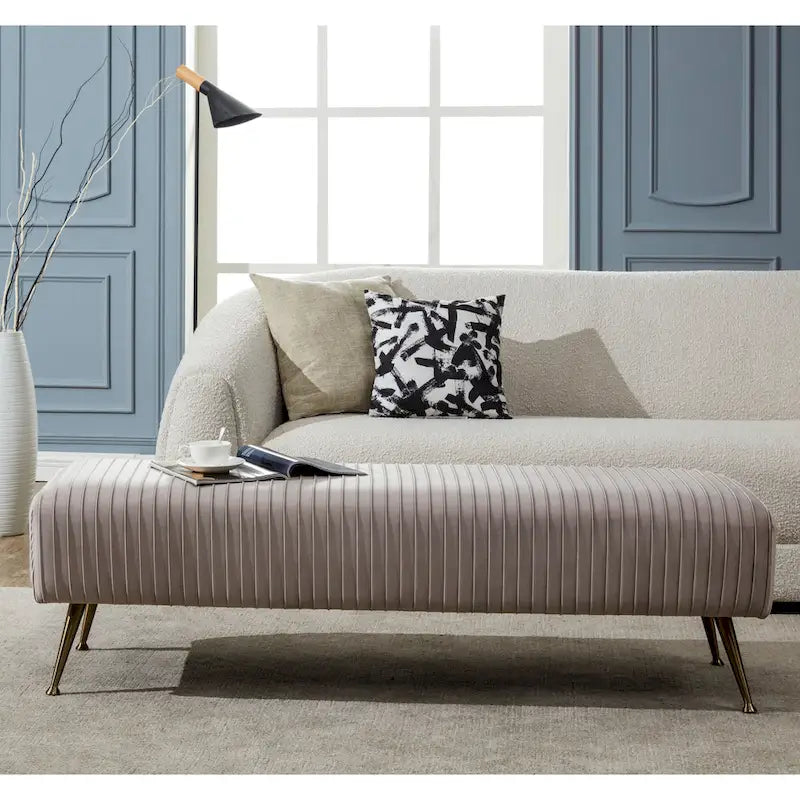 Banc rembourré - 60Wx21Px18H
