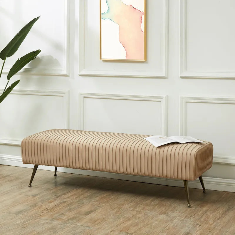 Banc rembourré - 60Wx21Px18H