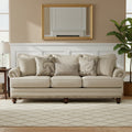 Carys Doe Nailhead Stationary Sofa