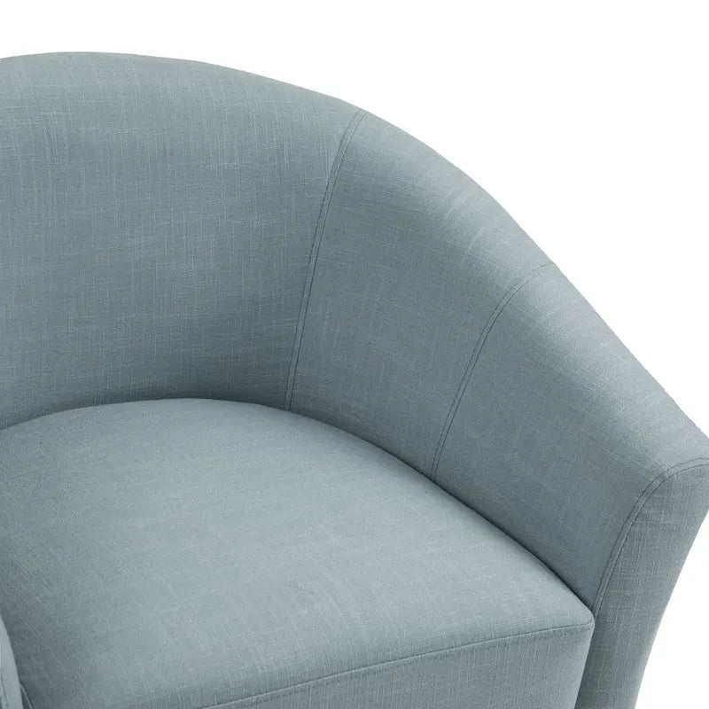 Fauteuil d'appoint moderne rembourré avec pieds en bois