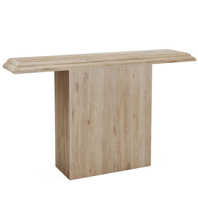 Table d'appoint de 41,33 pouces en bois pour console de canapé dans le couloir, pour entrée