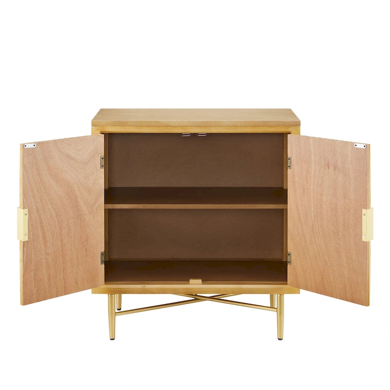 Buffet géométrique sculpté