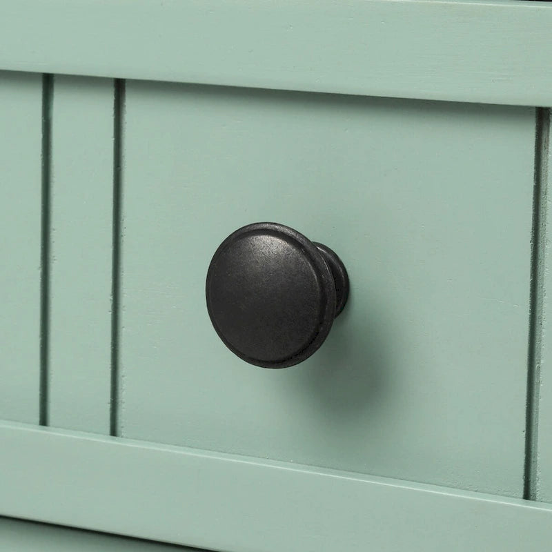 Console de style traditionnel avec deux tiroirs et une étagère inférieure